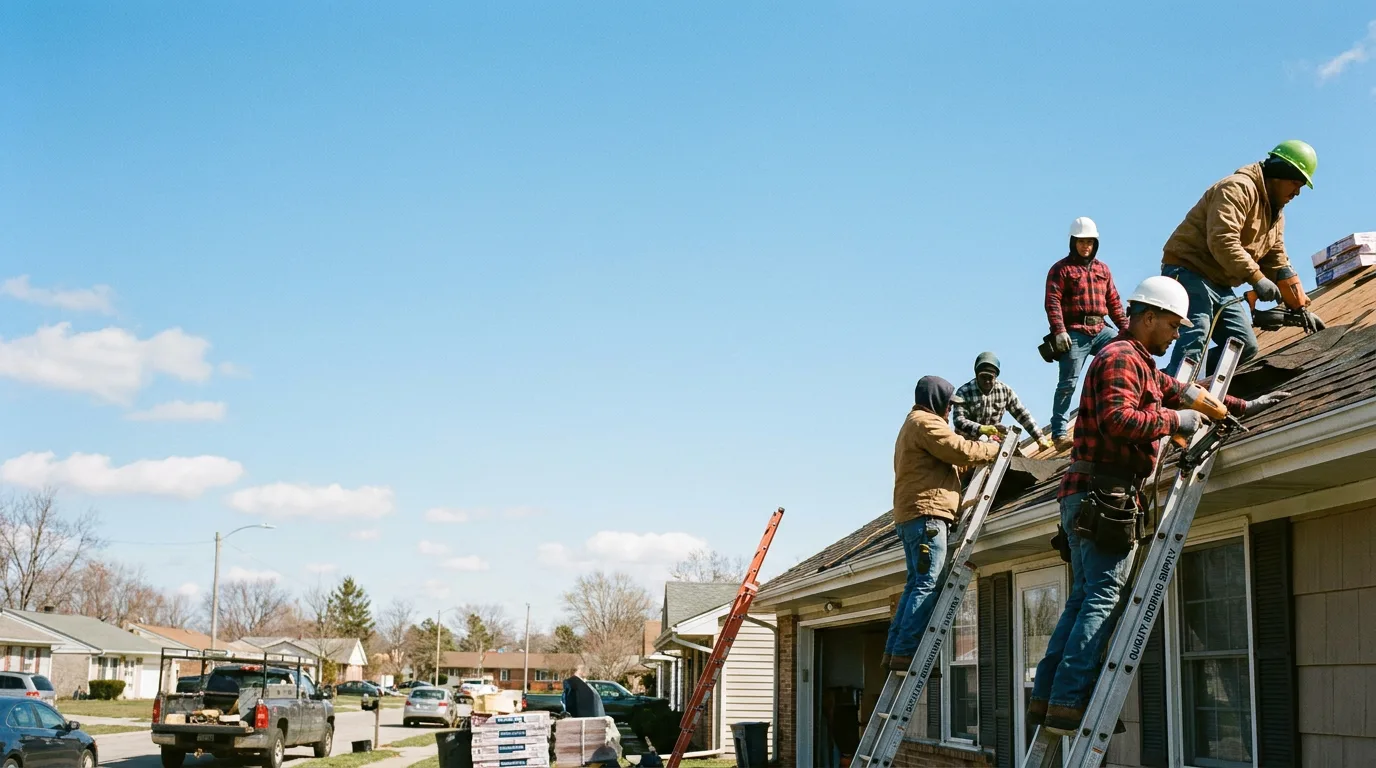 Roofing in Hecker, IL near me